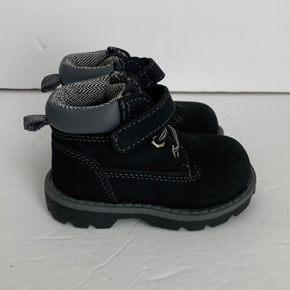 Garanimals Infant Velcro Boots Black 4